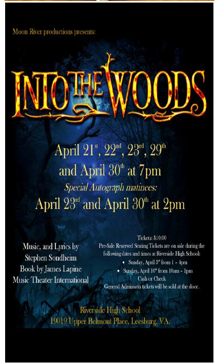 Into the Woods: Riverside High School - Leesburg, VA @ Riverside High School | Leesburg | Virginia | United States